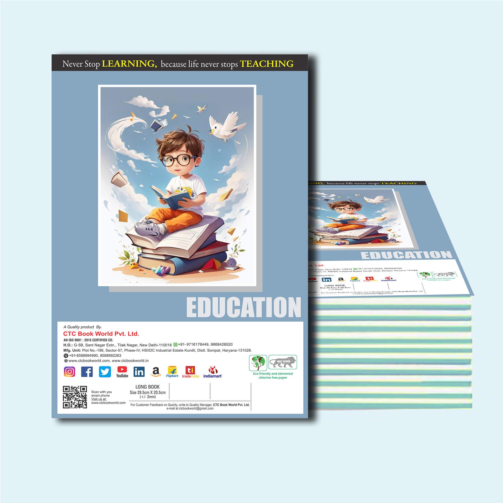 Back Nectar A4 Long books 05